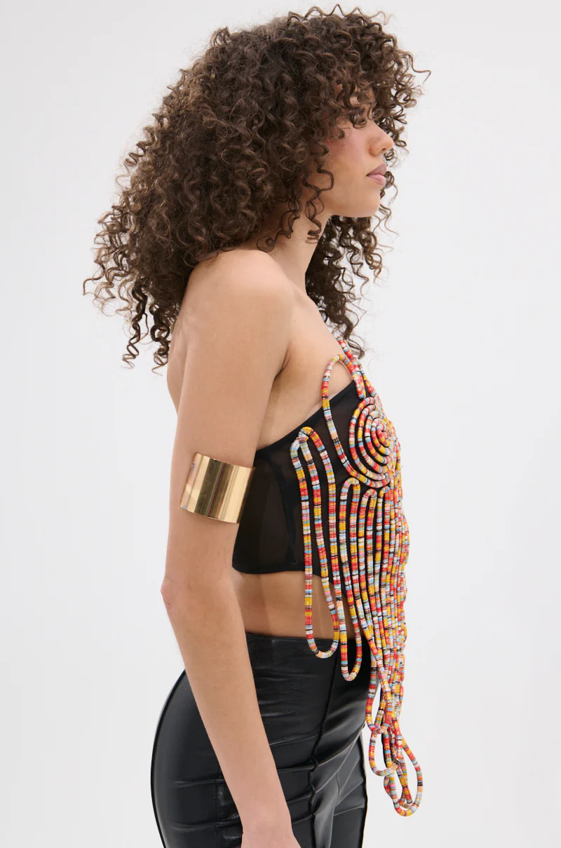 ROUND AND ROUND ASYMMETRIC SLEEVELESS TOP - Image 5