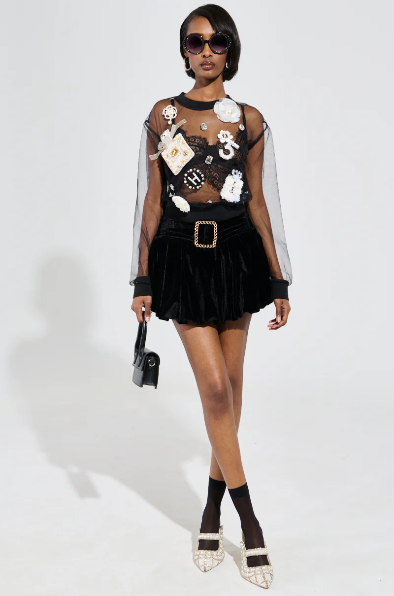 ROYALTY MINI SKIRT - Image 5
