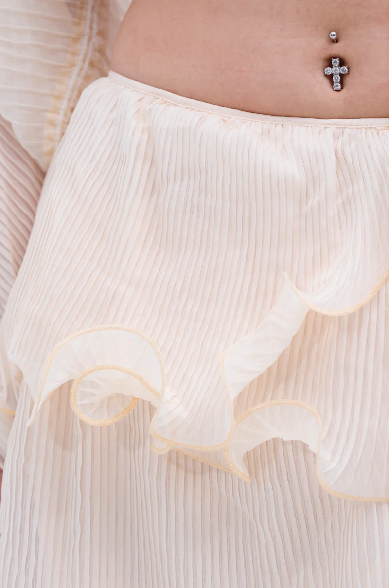 RUFFLE HEAVEN MAXI SKIRT - Image 8