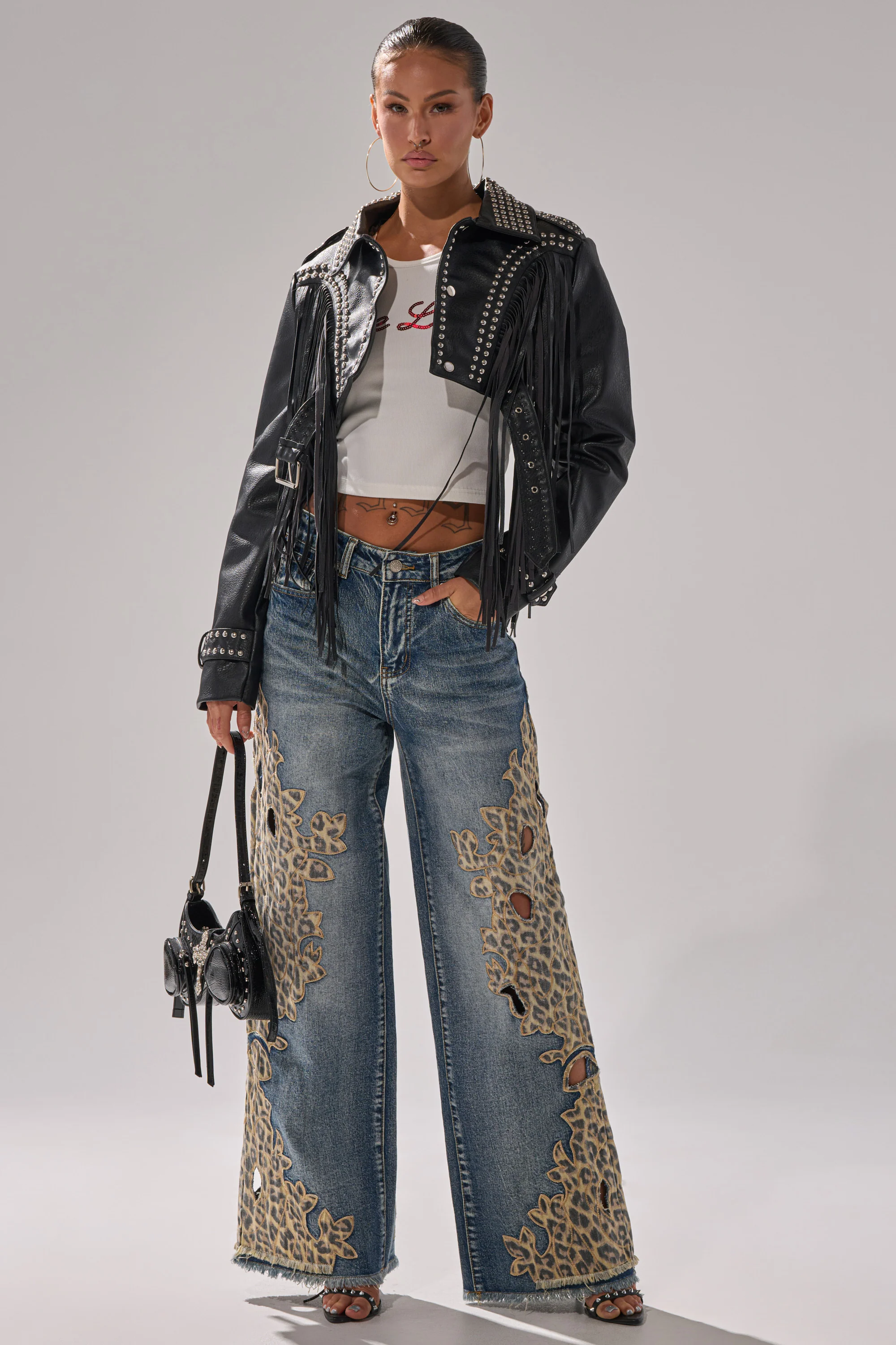 RUMI CROPPED MOTO - Image 8