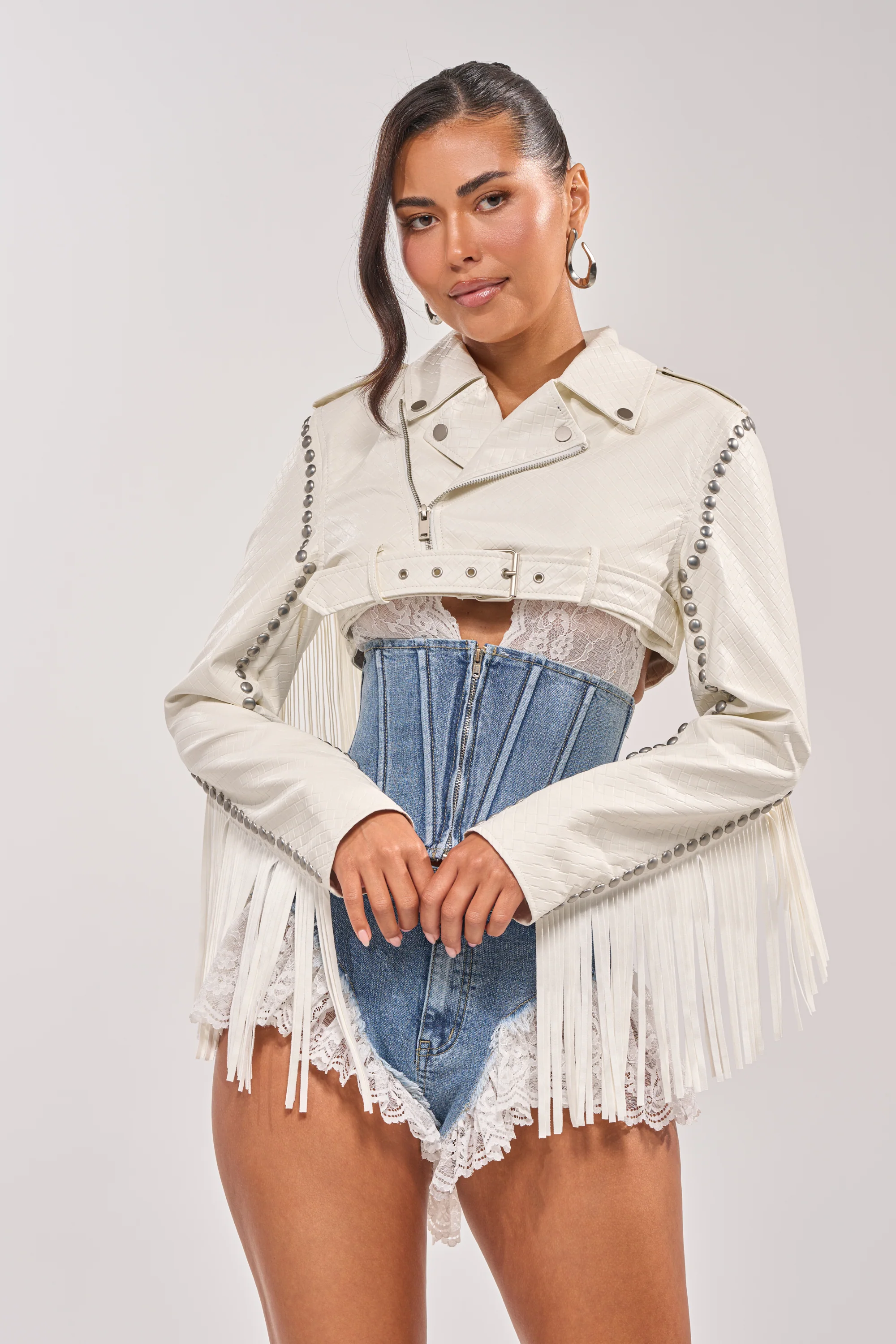 RYDER WOVEN FRINGE MOTO - Image 7
