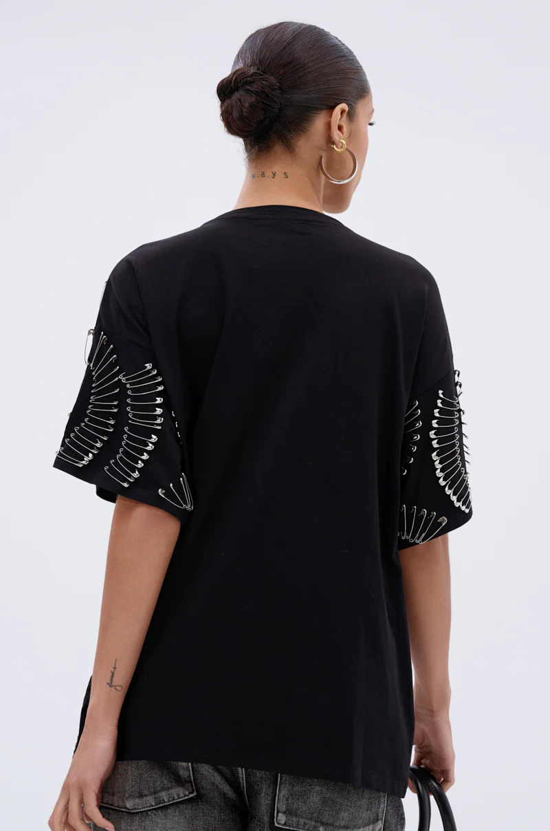 SAFE AND SOUND OVERSIZED TEE - Image 4