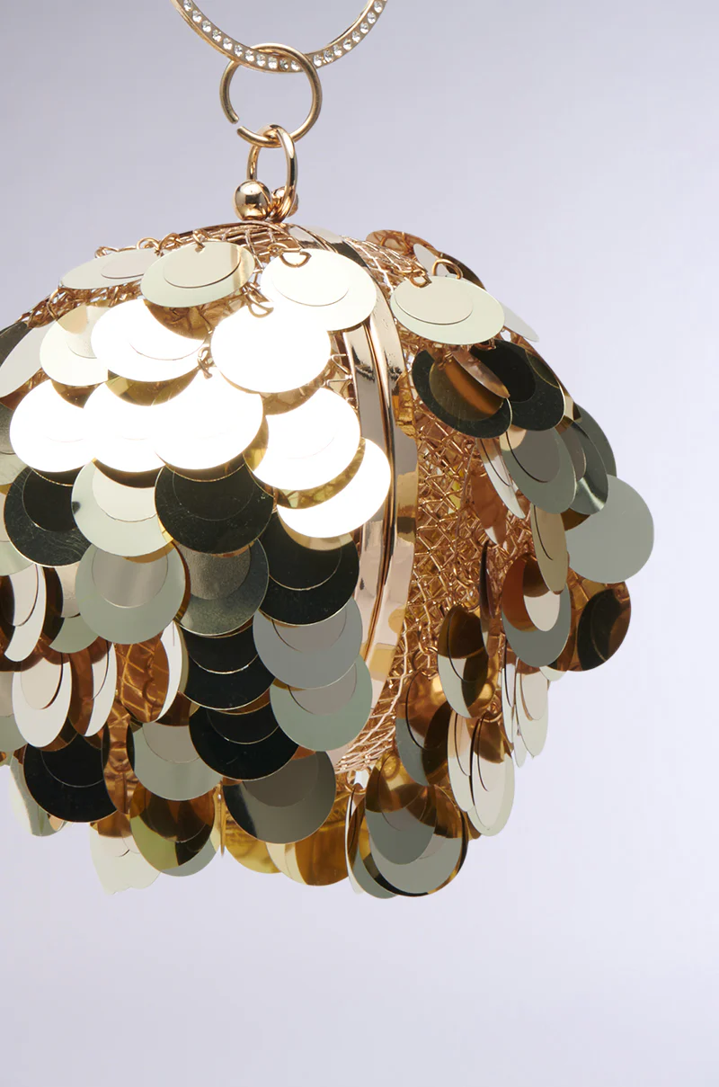 SEQUIN NIGHTS PARTY CLUTCH - Image 4
