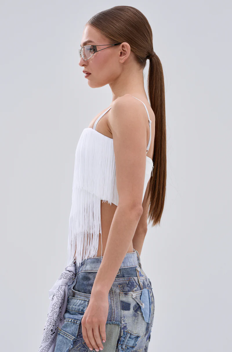 SHAKE IT FOR ME FRINGE BLOUSE - Image 4