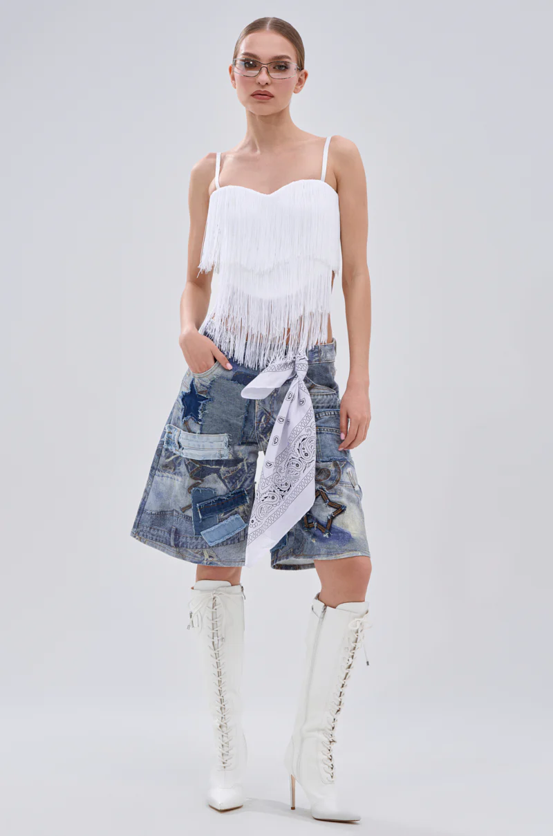 SHAKE IT FOR ME FRINGE BLOUSE - Image 7