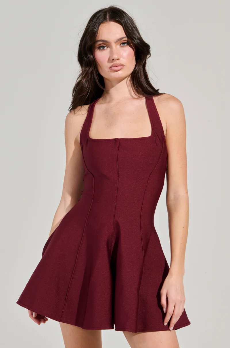 SHE'S A CLASSIC BANDAGE MINI DRESS - Image 2