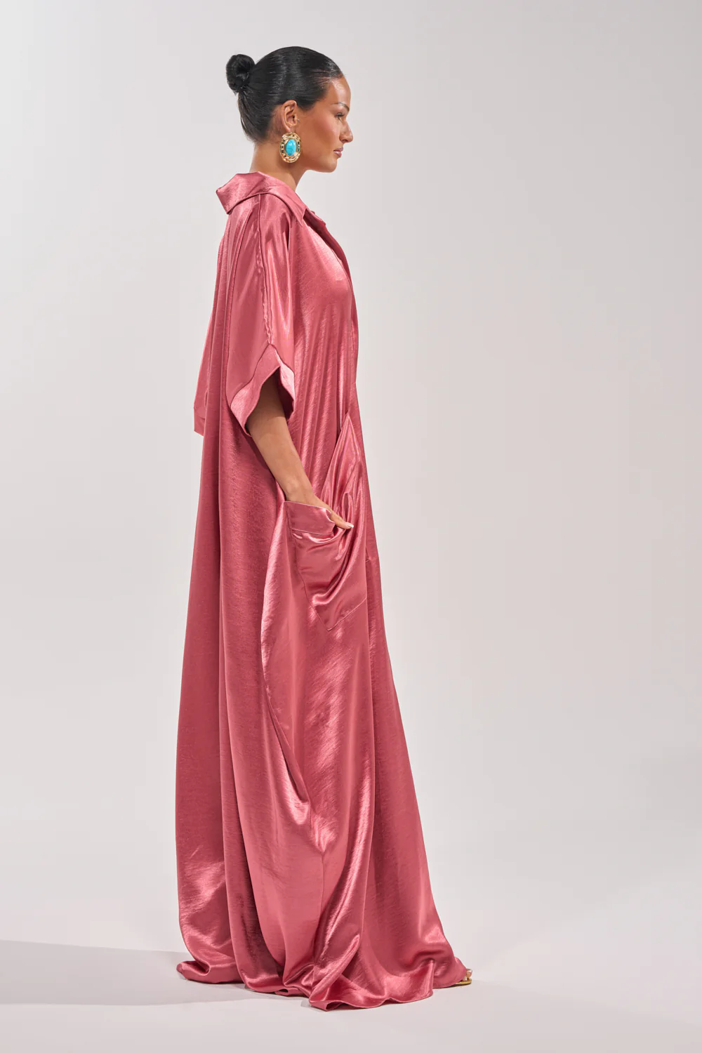 SHE'S RICH OVERSIZED JUMPSUIT IN ROSE - Image 6