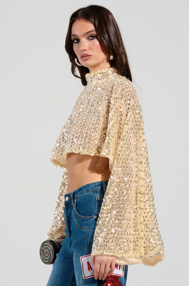 SLYLINE SEQUIN BLOUSE - Image 3