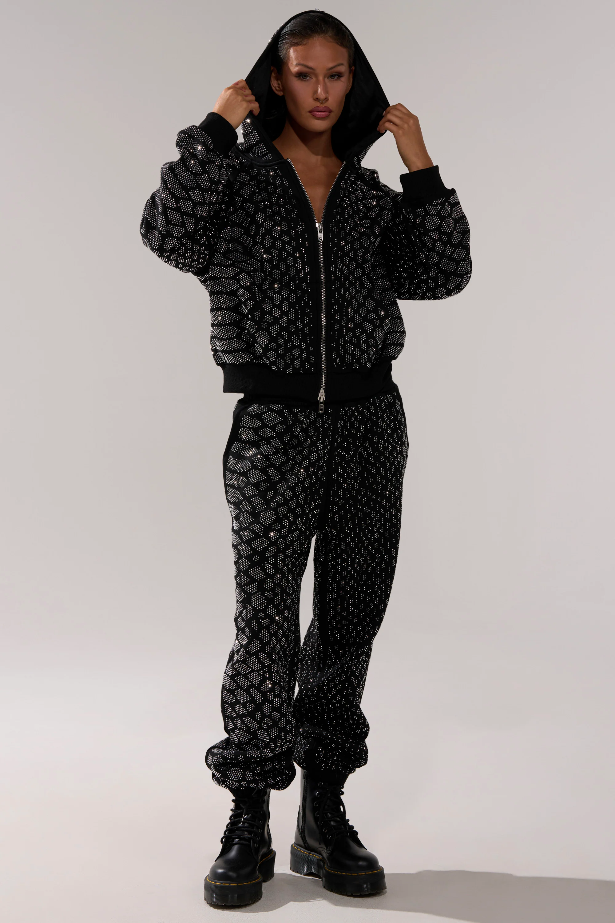 SNEAKY LITTLE SNAKE ZIP UP SWEATSHIRT - Image 7