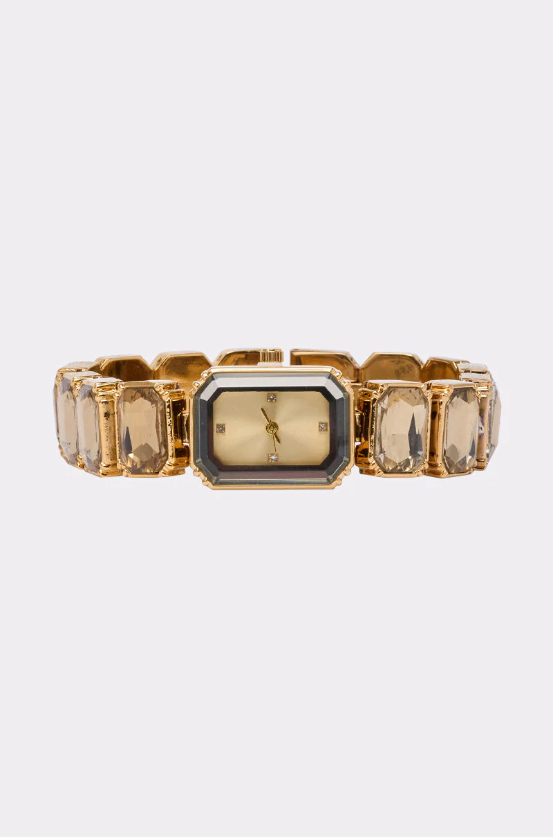 SO GROOVY WATCH IN YELLOW - Image 2