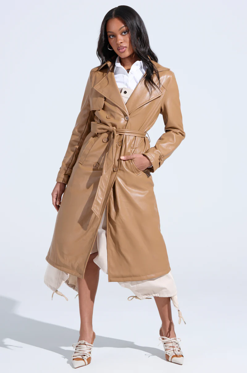SOMETHING SWEET BUTTER LUXE TRENCH - Image 4