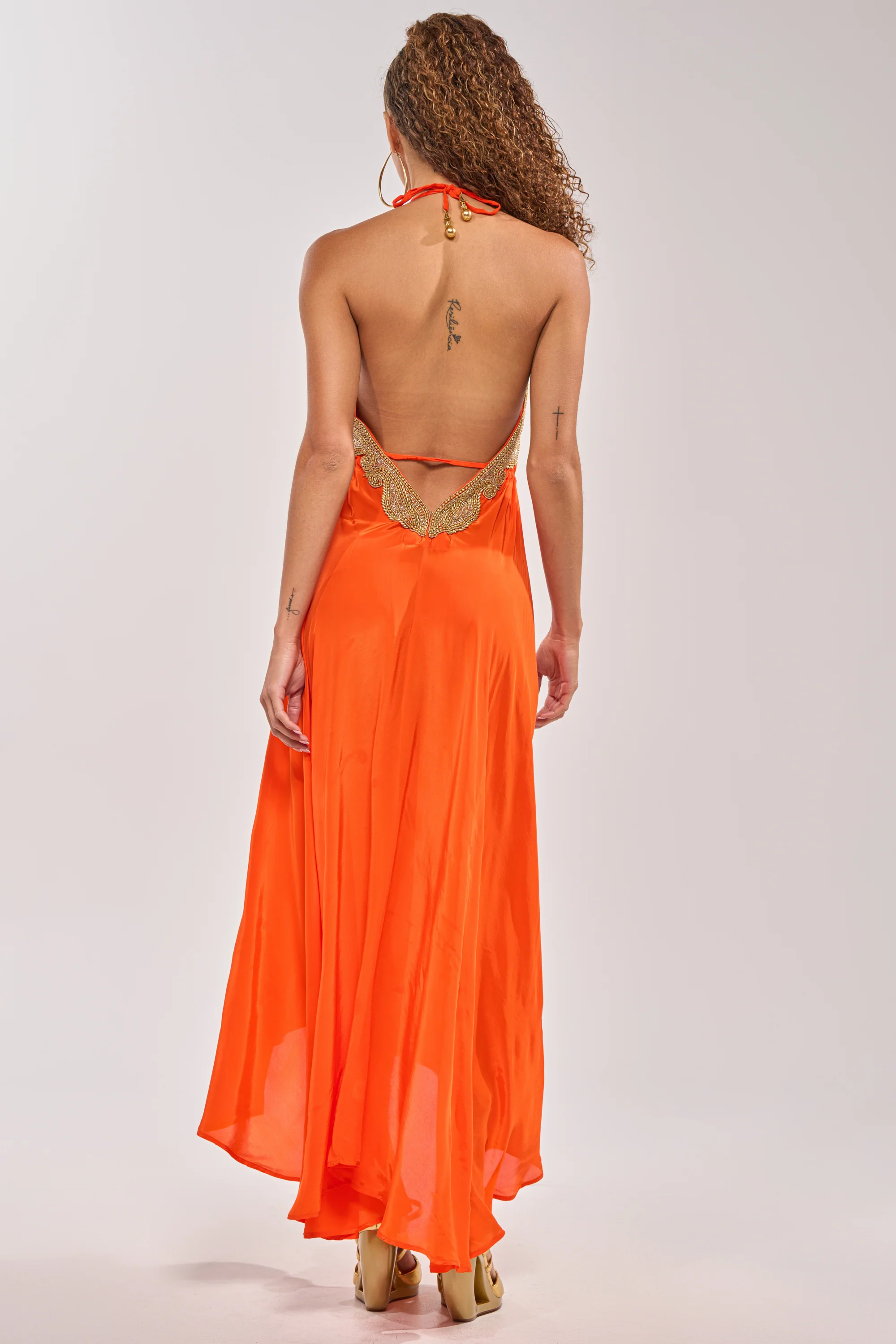 SORRY NOT SORRY EMBELLISHED MAXI DRESS - Image 5