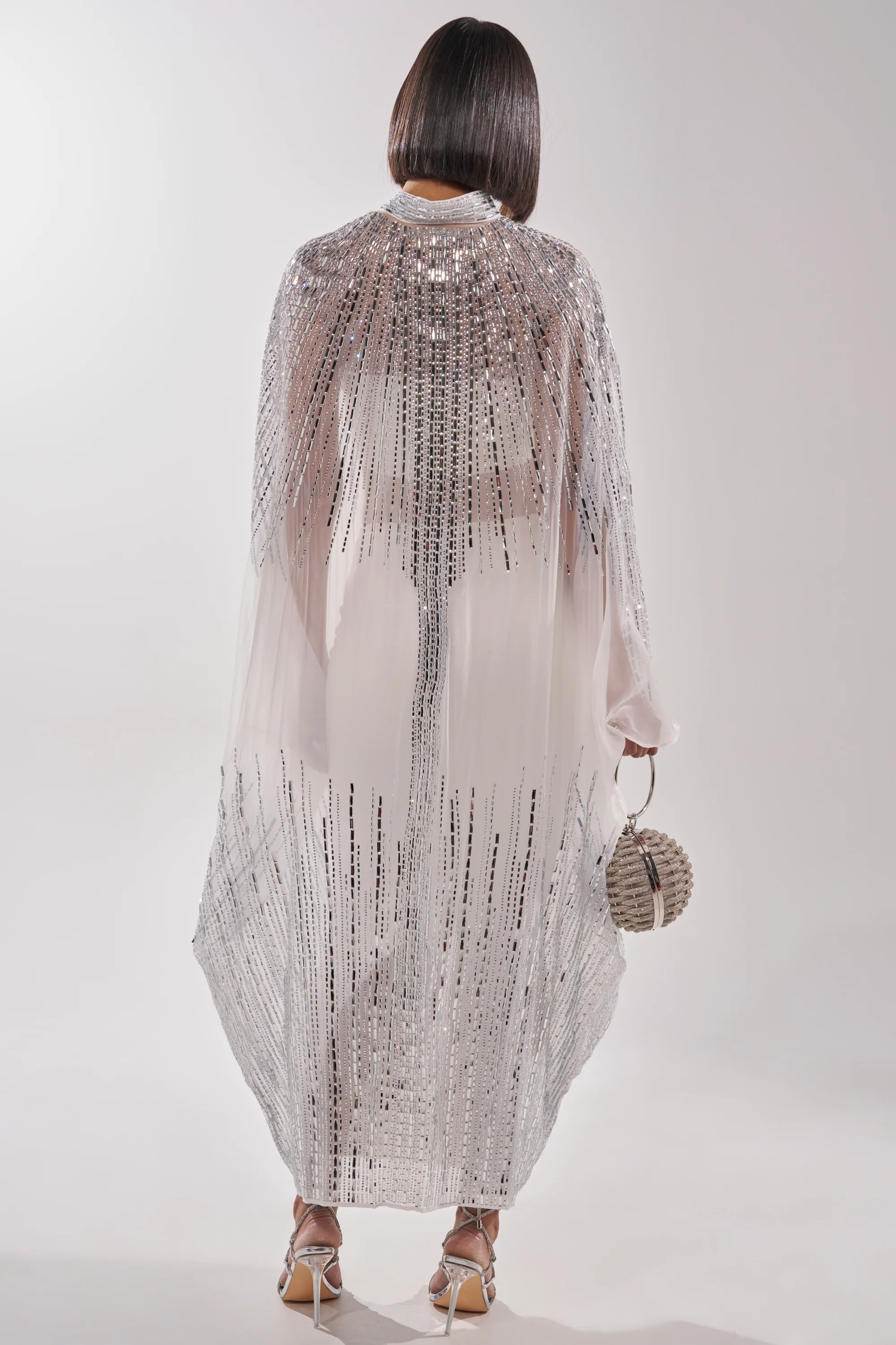 SPARKLE AND SHINE BLOUSE IN WHITE - Image 9