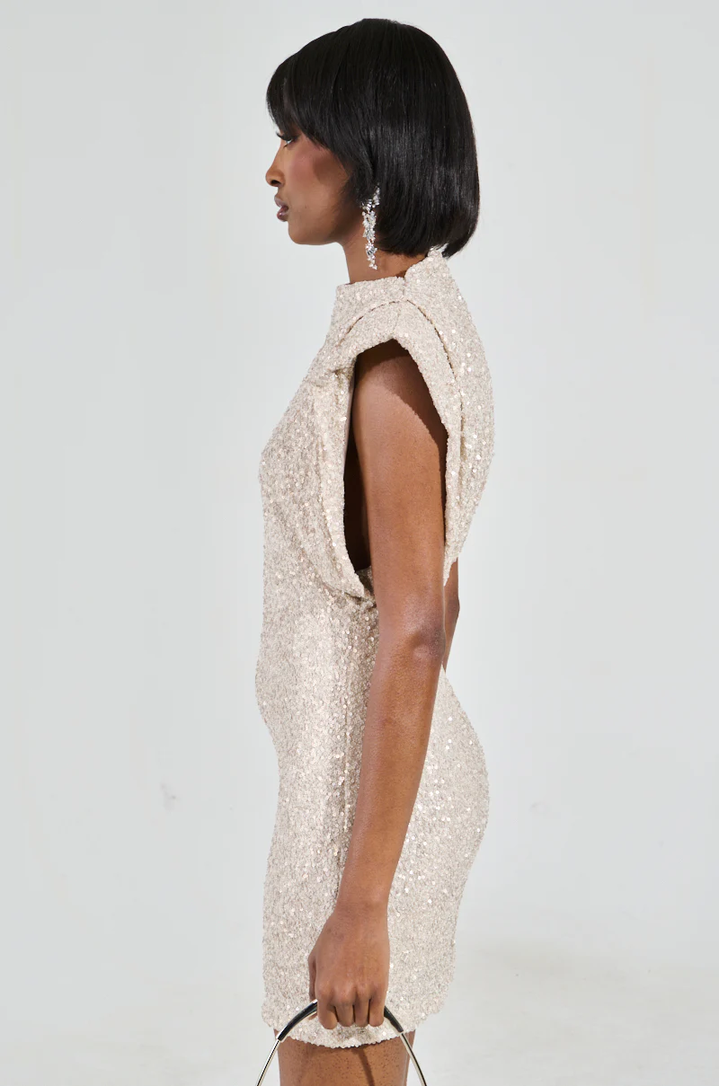 SPARKLING QUEEN MINI DRESS - Image 2