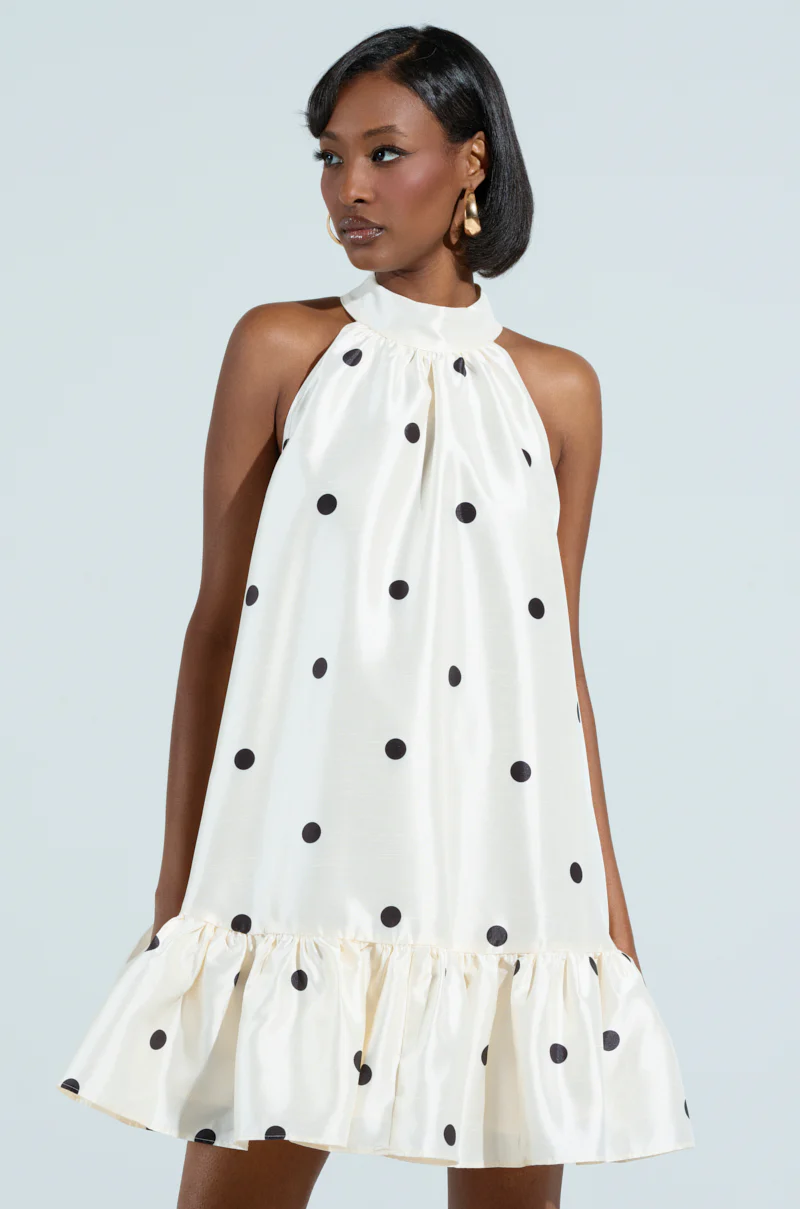 SPIN ME AROUND MINI DRESS