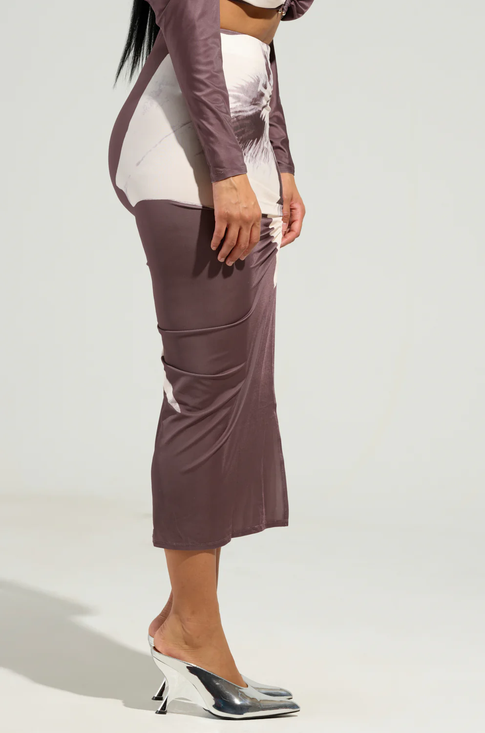 SPIN MY HEAD MIDI SKIRT - Image 5