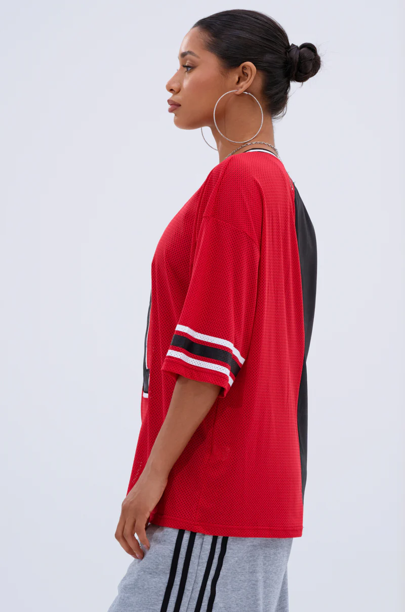 SPLIT PERSONALITY JERSEY TOP - Image 4