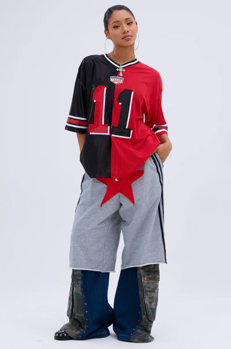 SPLIT PERSONALITY JERSEY TOP - Image 6