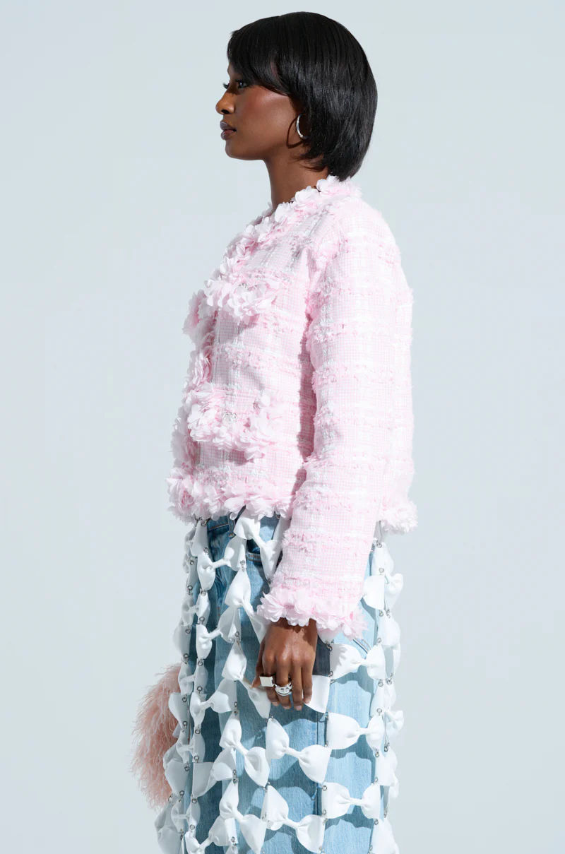 SPRINGTIME TWEED BLAZER - Image 3