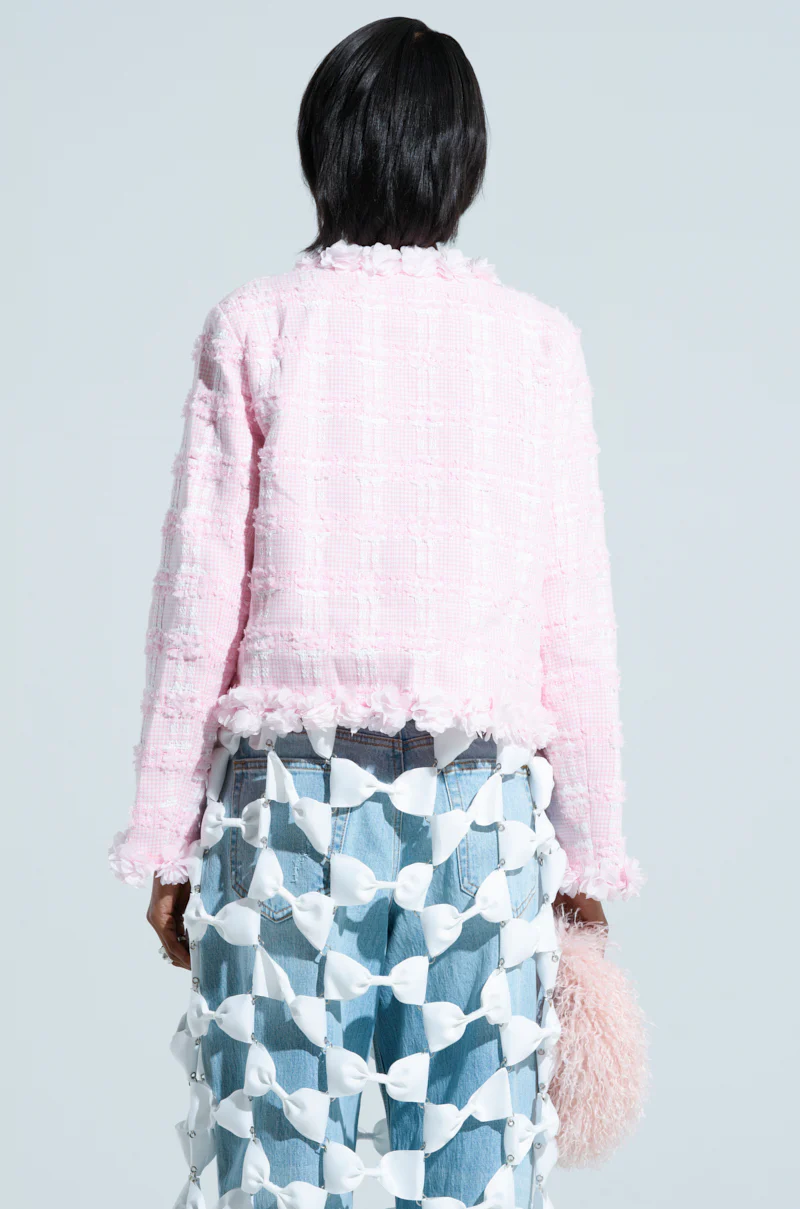 SPRINGTIME TWEED BLAZER - Image 4