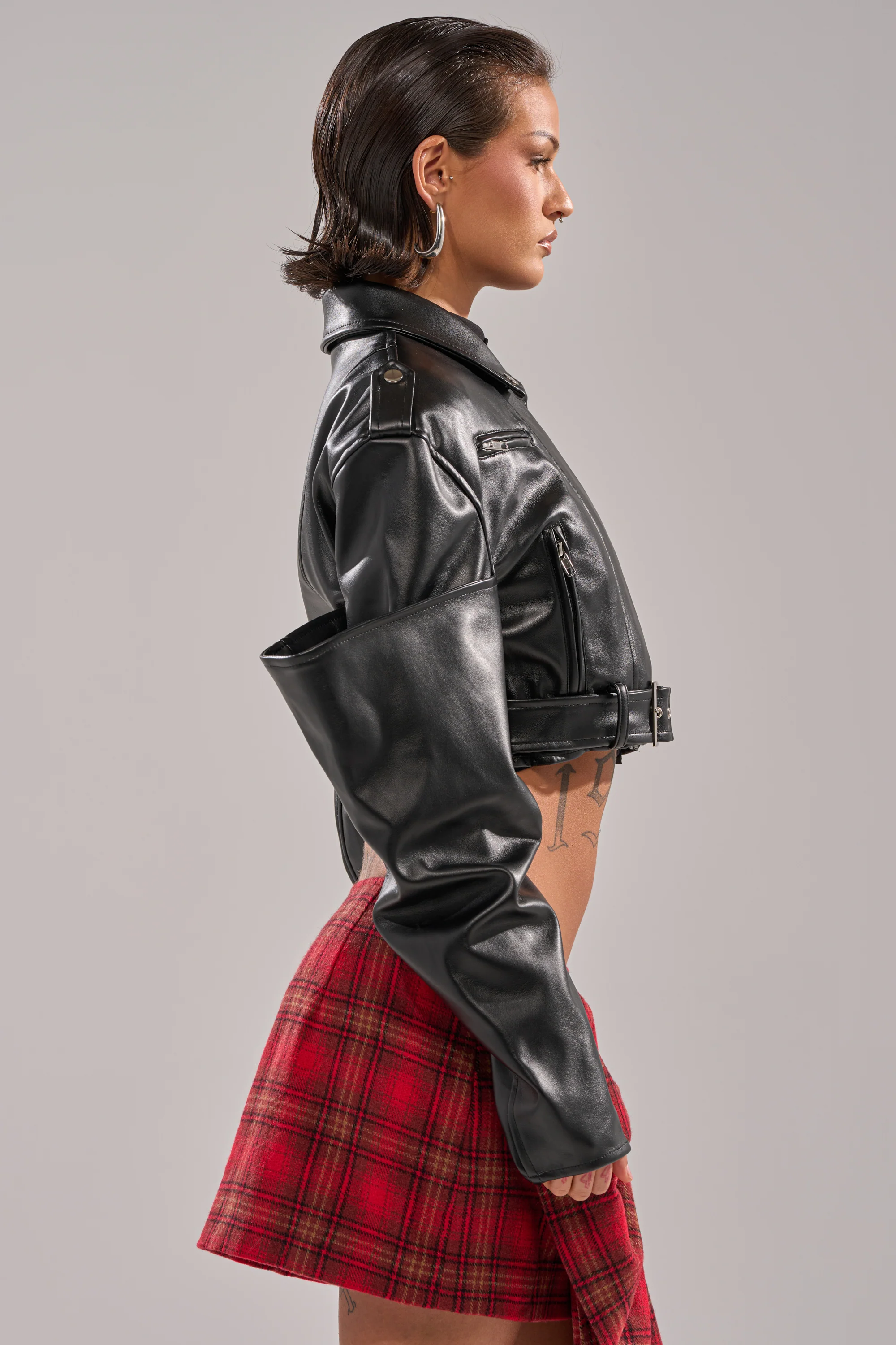 STACK IT UP CROPPED MOTO - Image 5