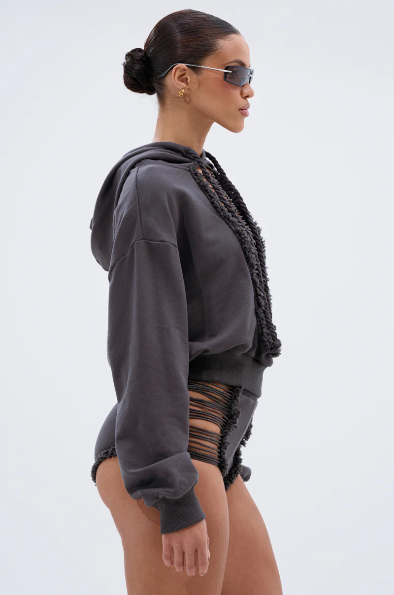 STRESSED AND DISTRESSED SWEATSHIRT - Image 3