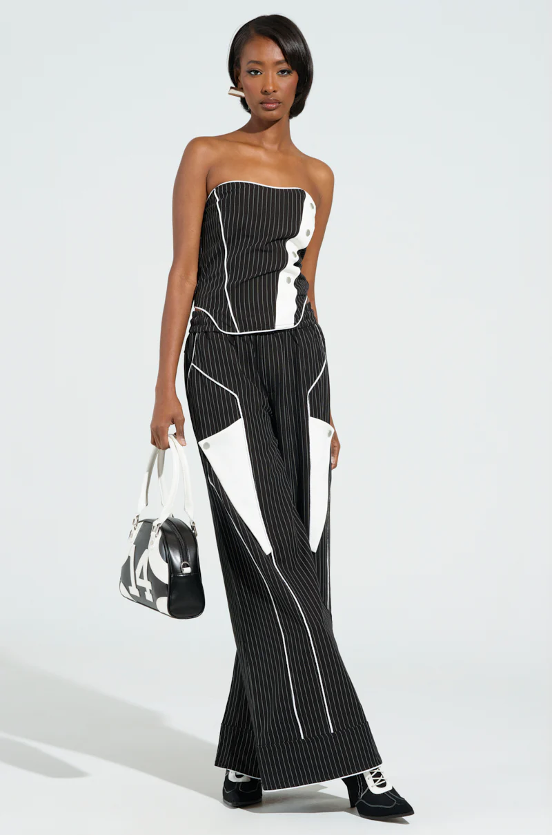 STRICTLY BUSINESS PINSTRIPE PANT - Image 6