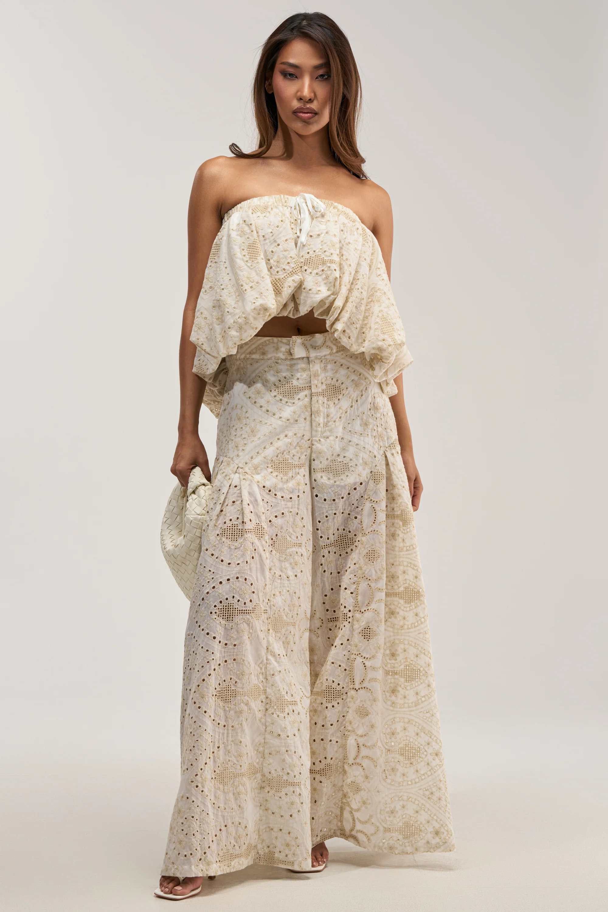 SUMMER TIME BLISS EYELET TROUSER - Image 5