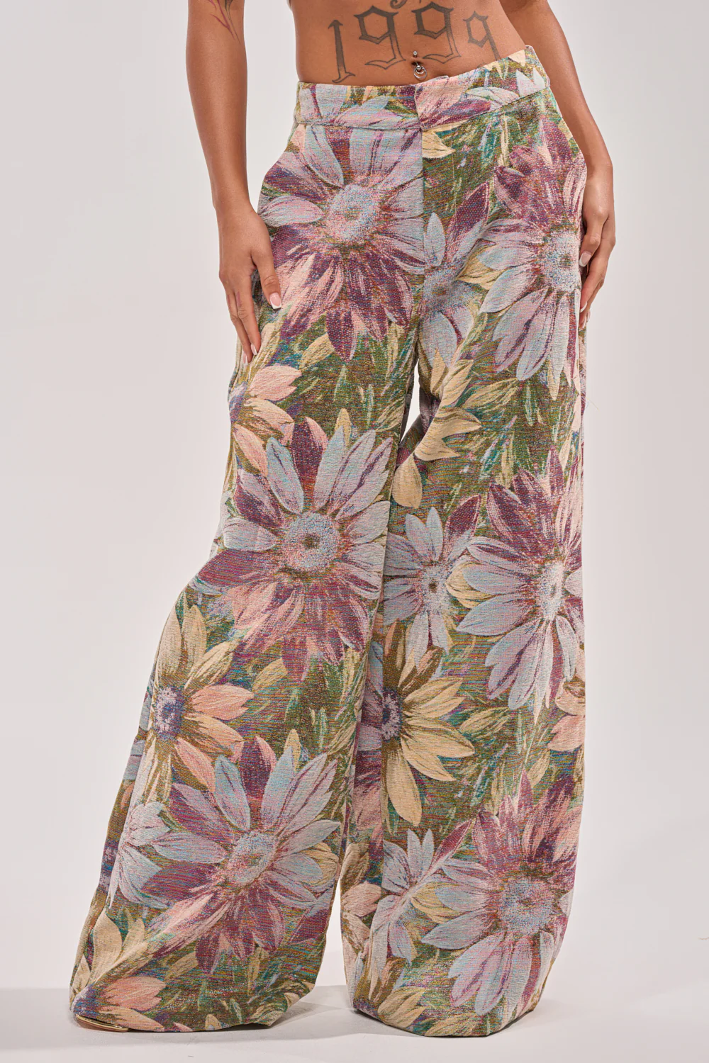 SUNFLOWER FIELDS WILD LEG PANT - Image 3