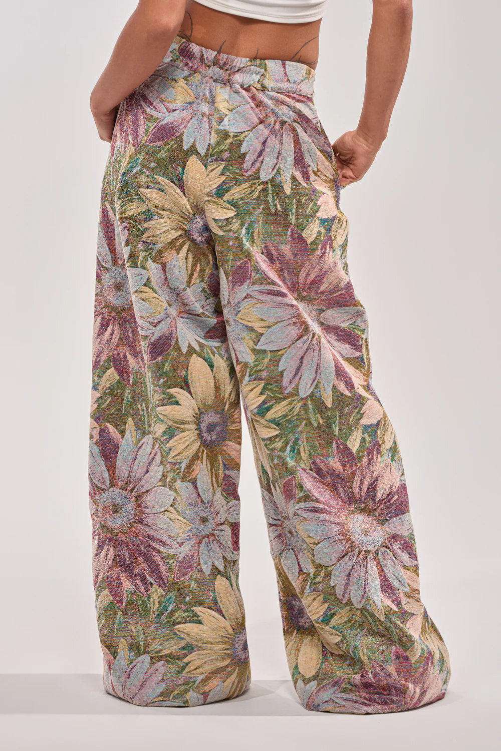 SUNFLOWER FIELDS WILD LEG PANT - Image 5
