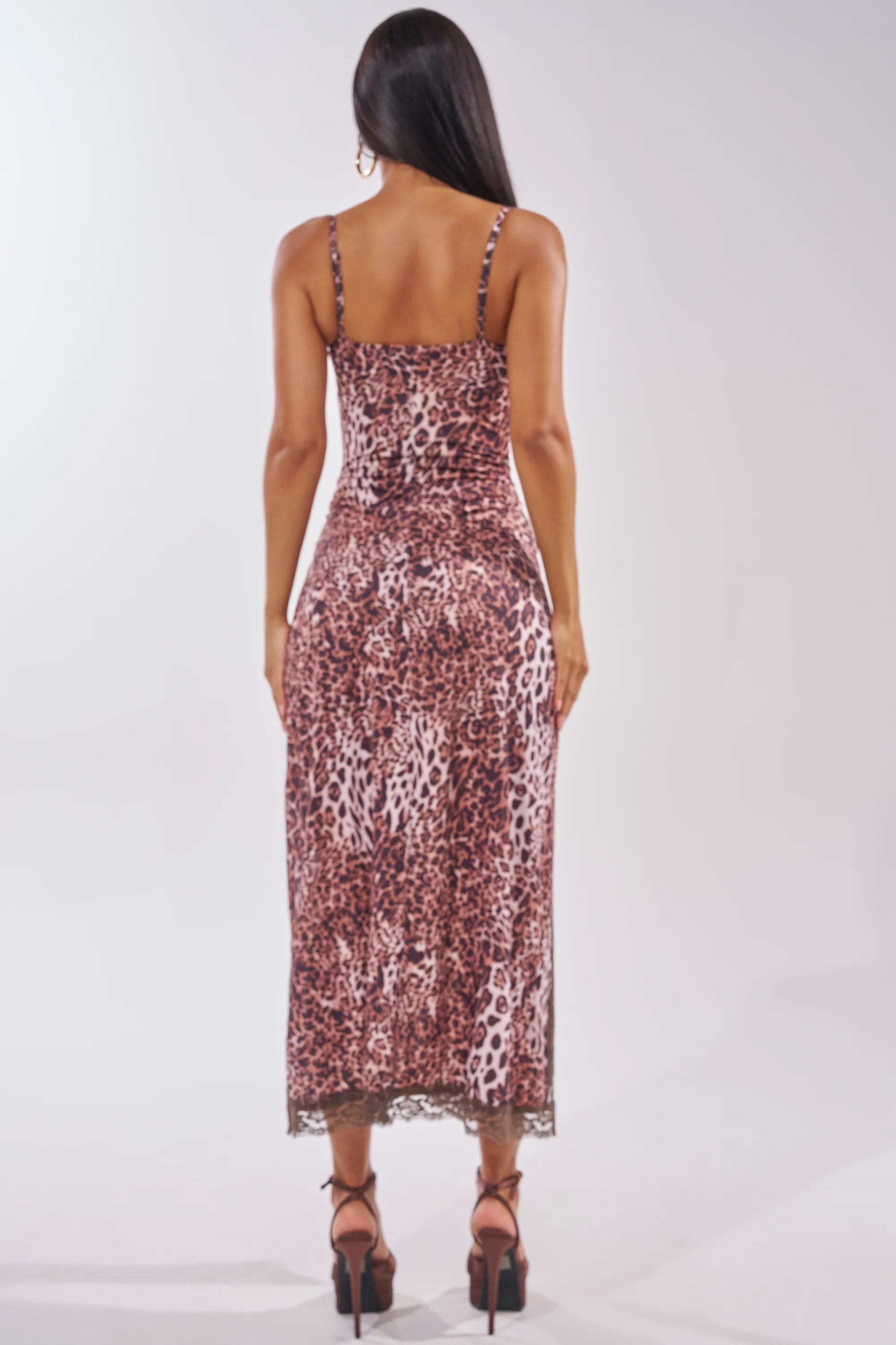 SWEET DREAMS LACE MAXI DRESS IN CHEETAH - Image 8