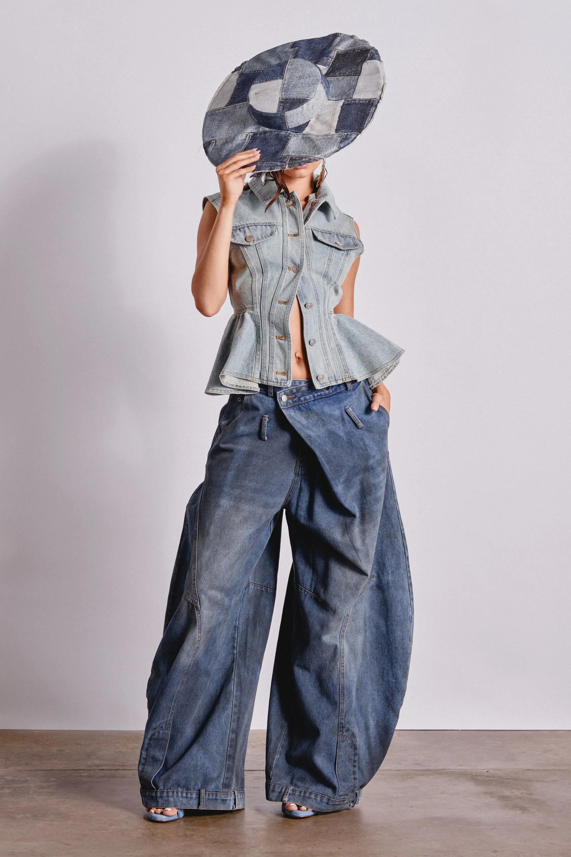 SWEETIE DENIM BRIM HAT - Image 2