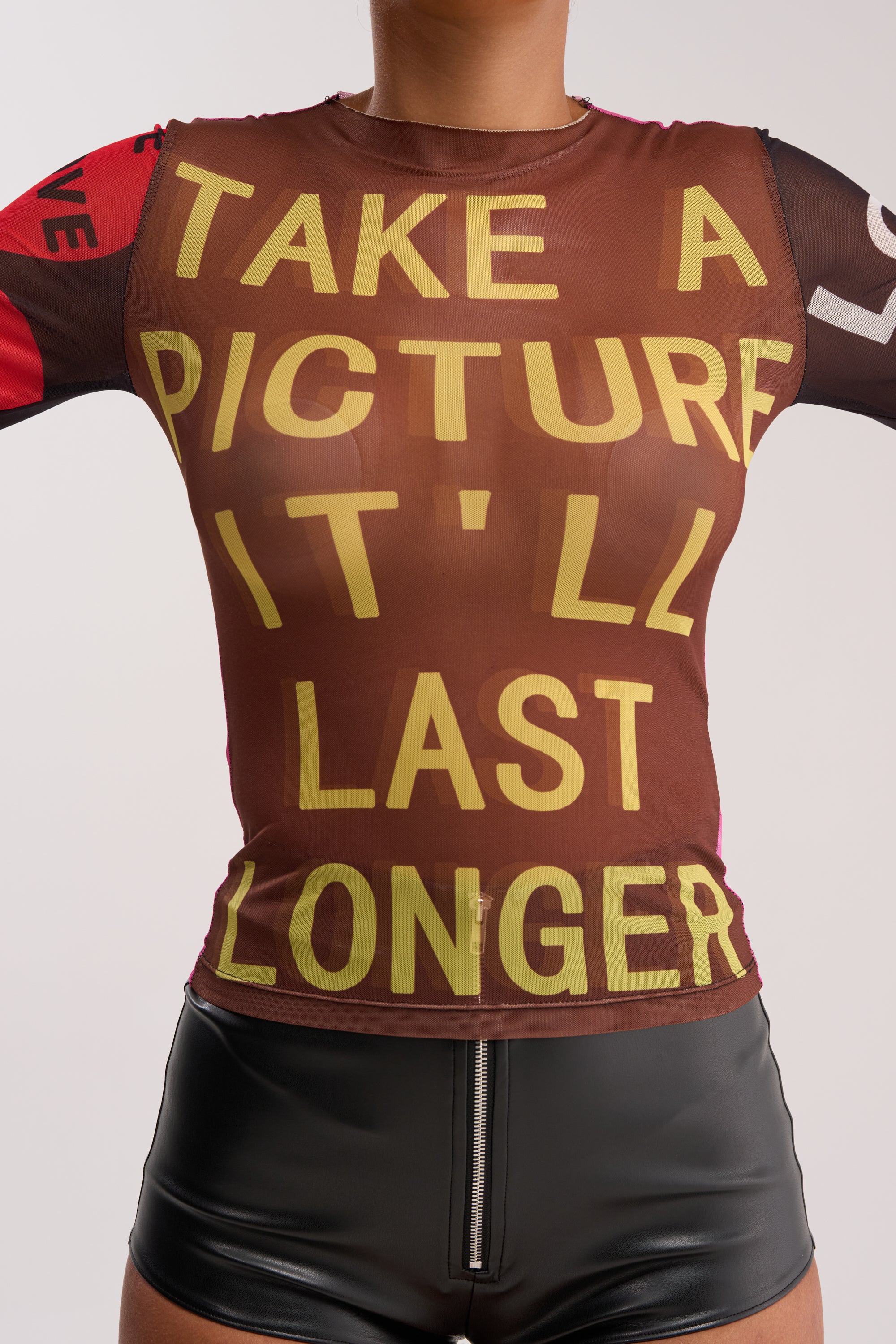 TAKE A PICTURE MESH TOP - Image 9