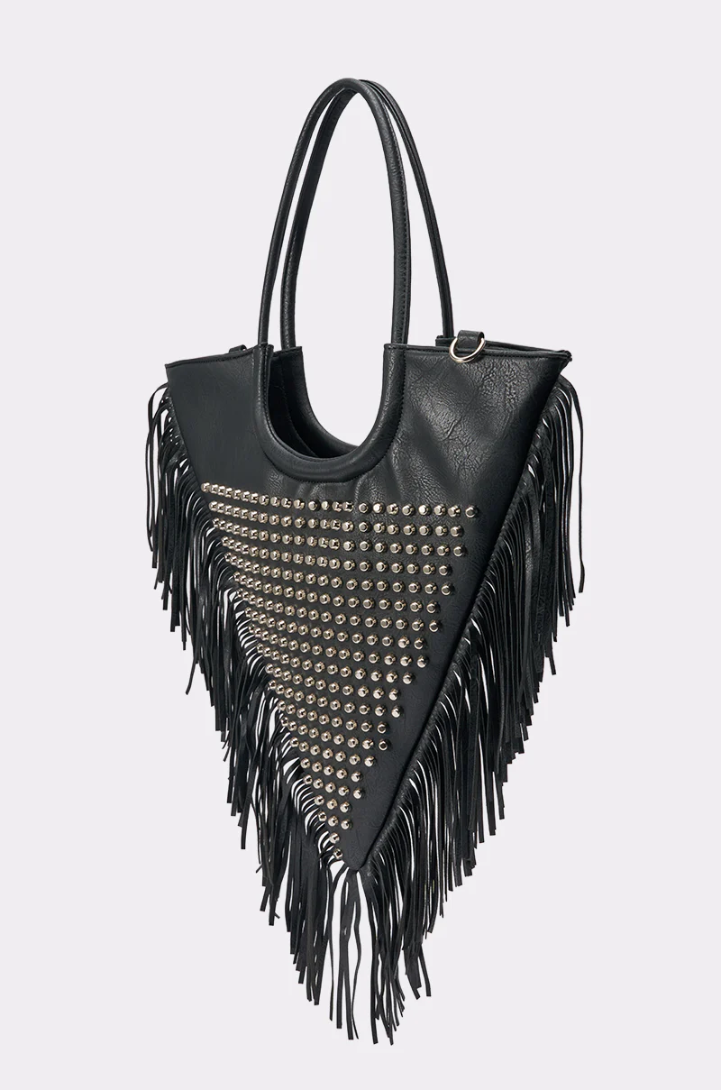 TAKE ME OUT STUDDED TOTE - Image 3