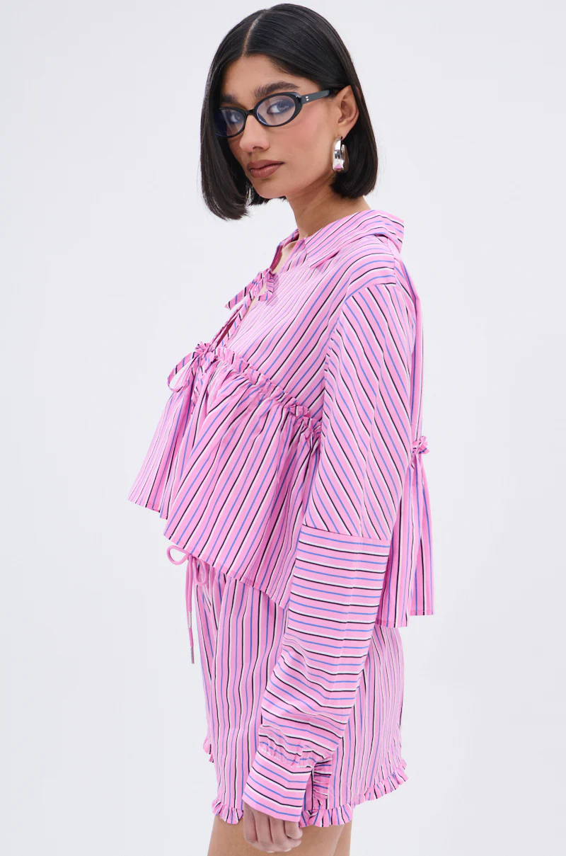 TAKE ME TO IBIZA TIE FRONT TOP - Image 4