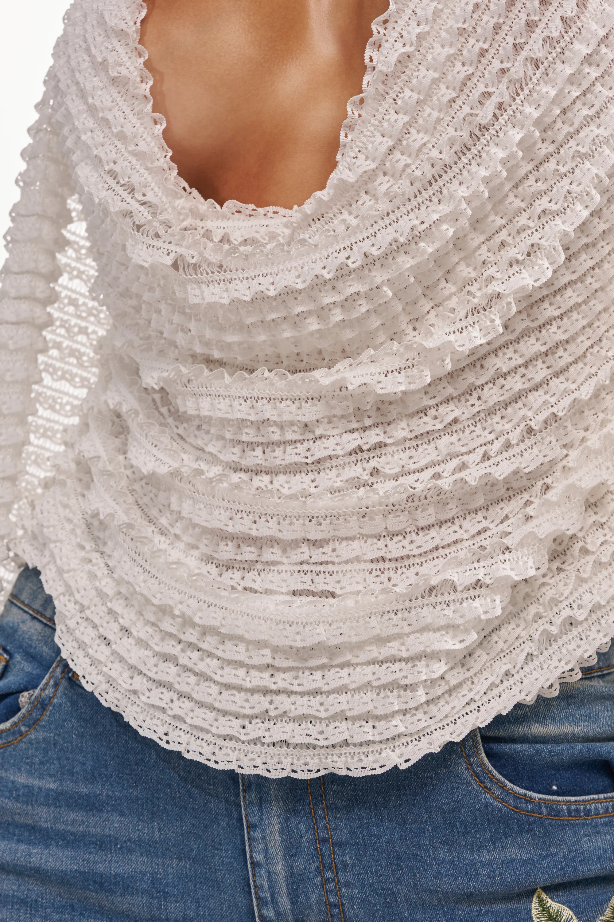 TAKE ME TO THE TROPICS COWL NECK BLOUSE - Image 8