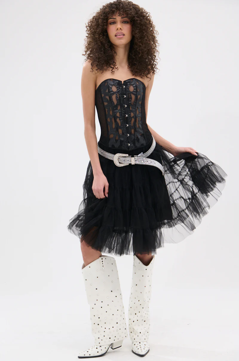 TAYLOR MESH CORSET TOP - Image 7