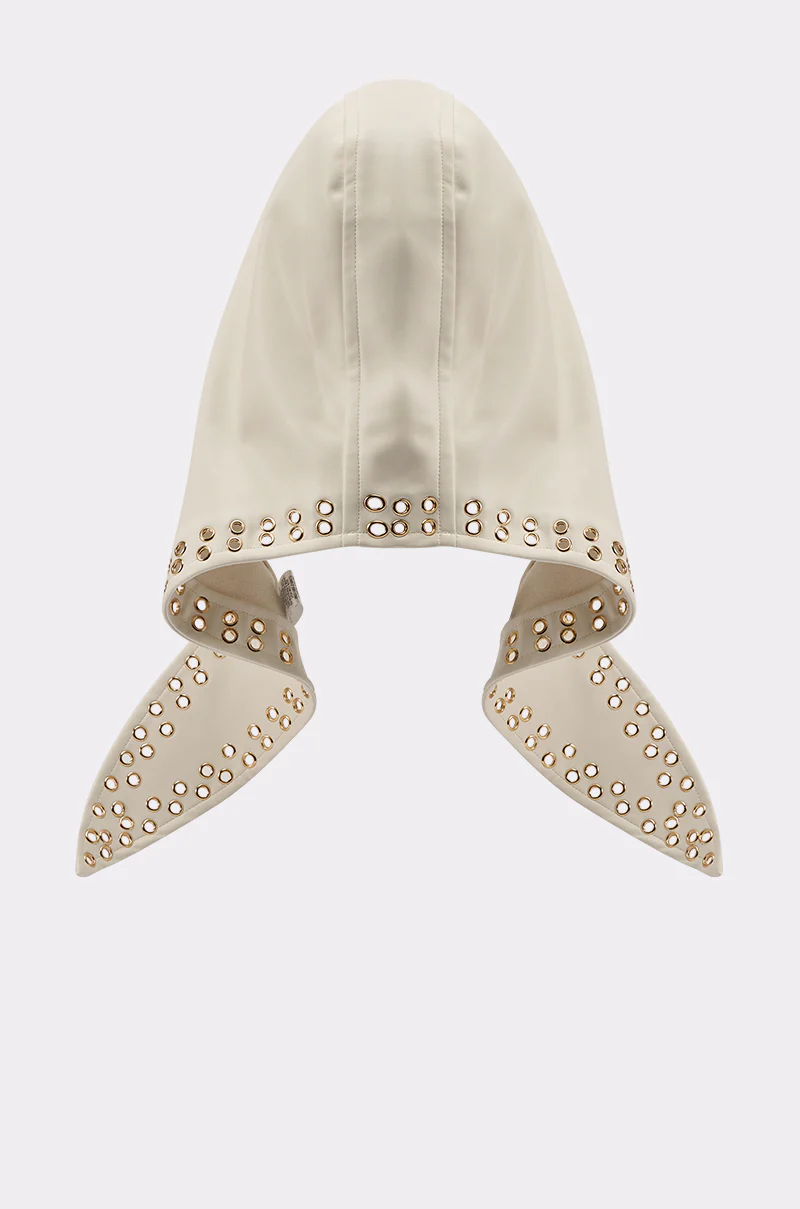 THAT GURL PU GROMMET HEADSCARF - Image 4