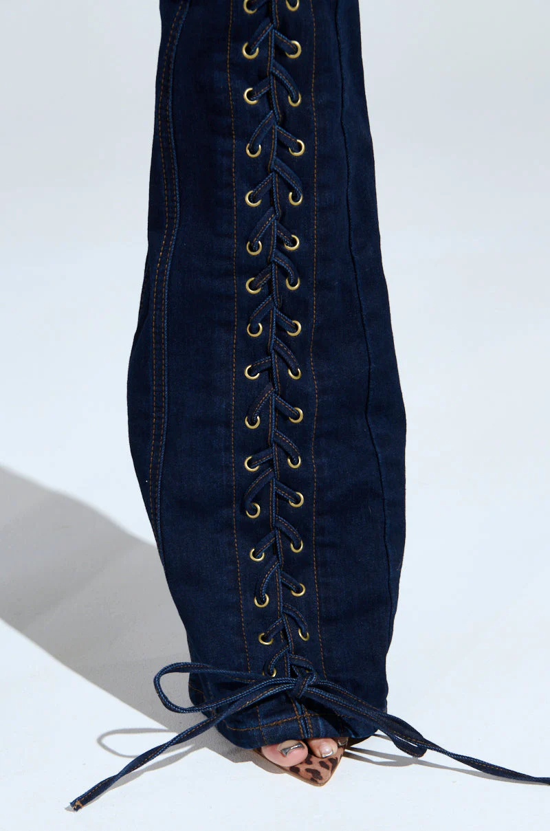 THATS ON ME FLARE DENIM PANT - Image 13