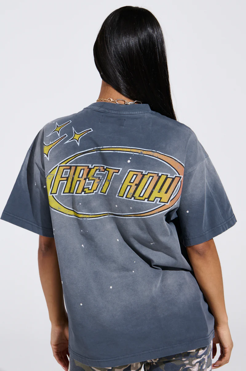 FIRST ROW THE FUTURE IS YOURS OVERSIZED GRAPHIC TEE - Image 6