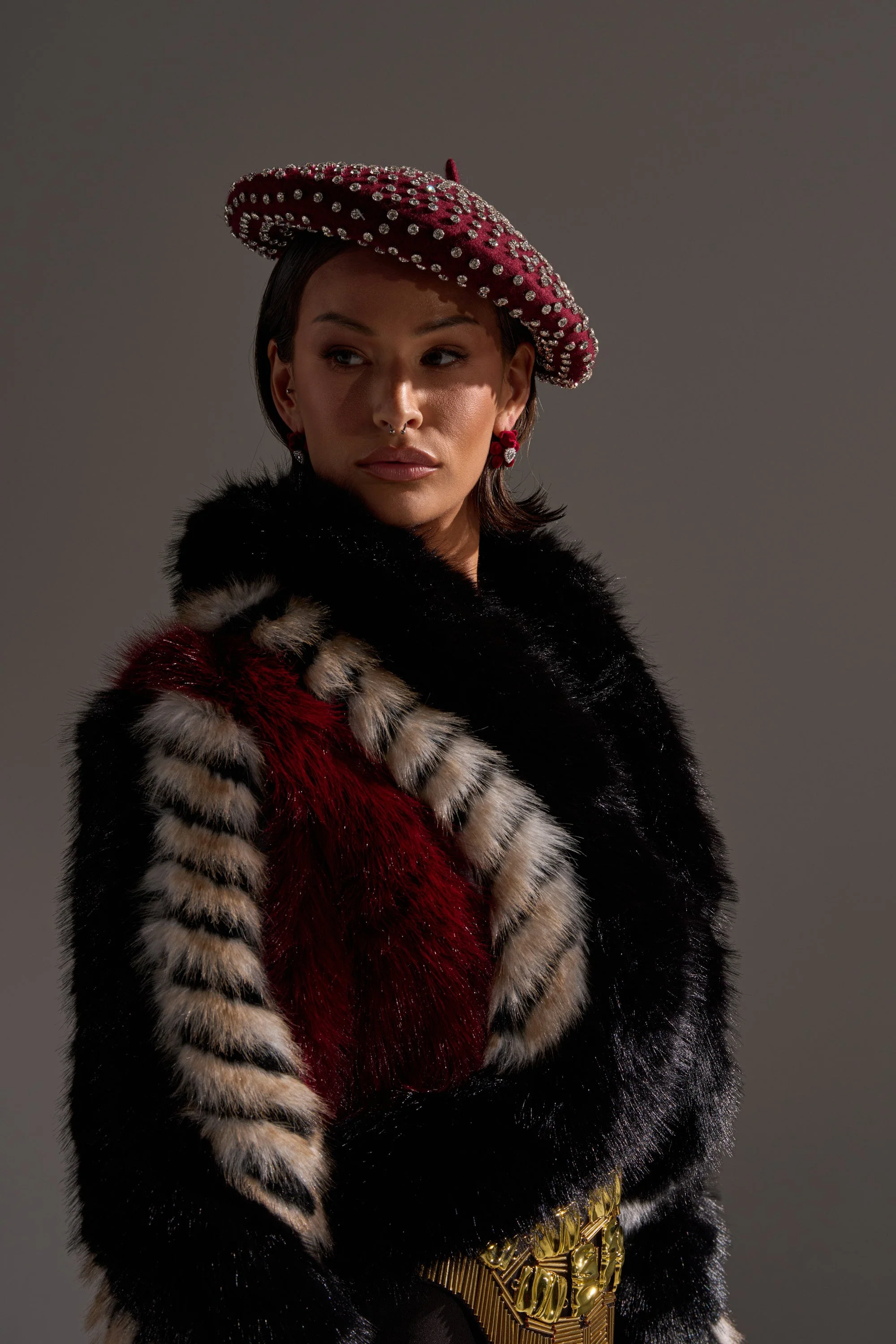THE REAL RELATE EMBELLISHED BERET - Image 7