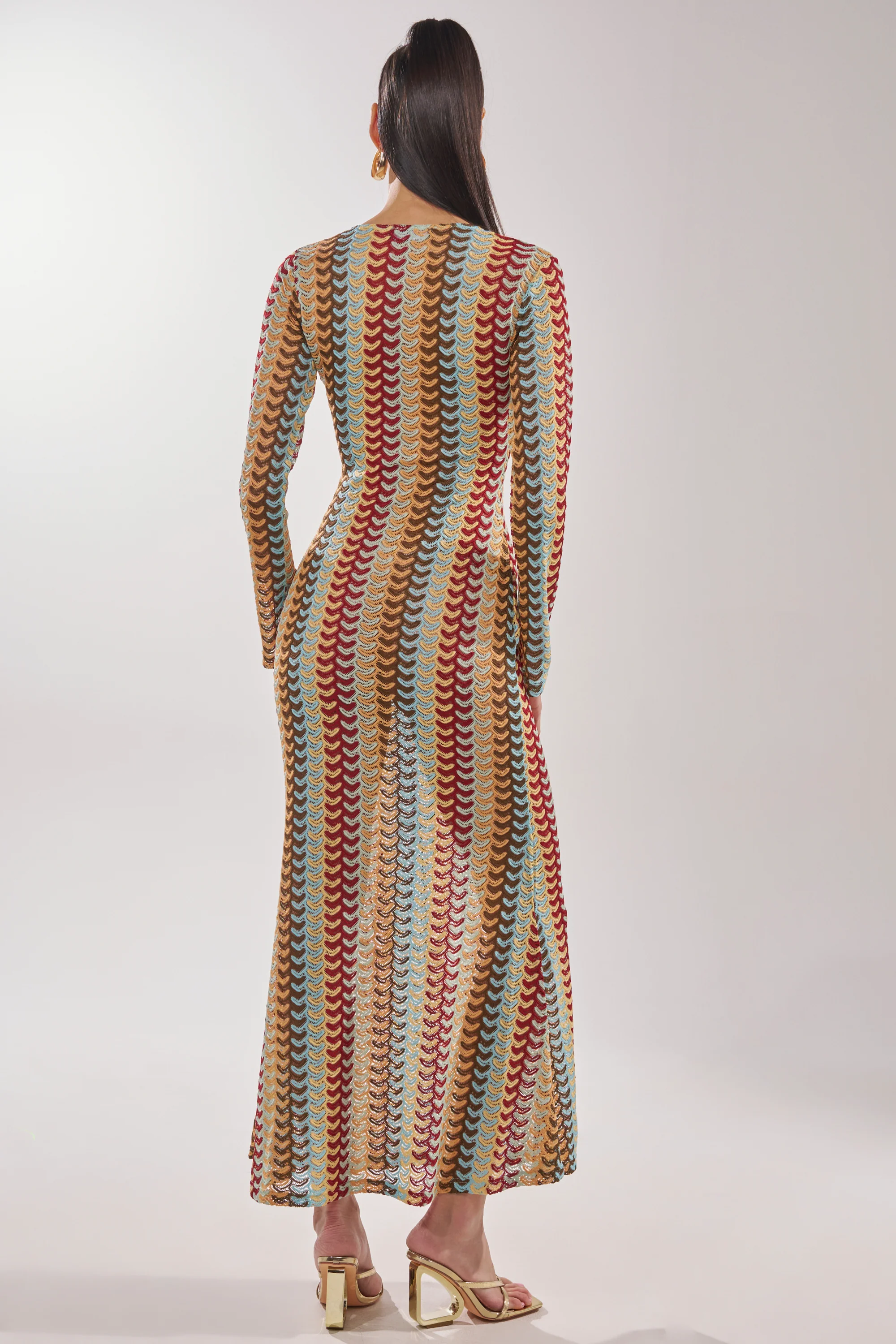THREAD THEORY CROCHET MAXI DRESS - Image 5