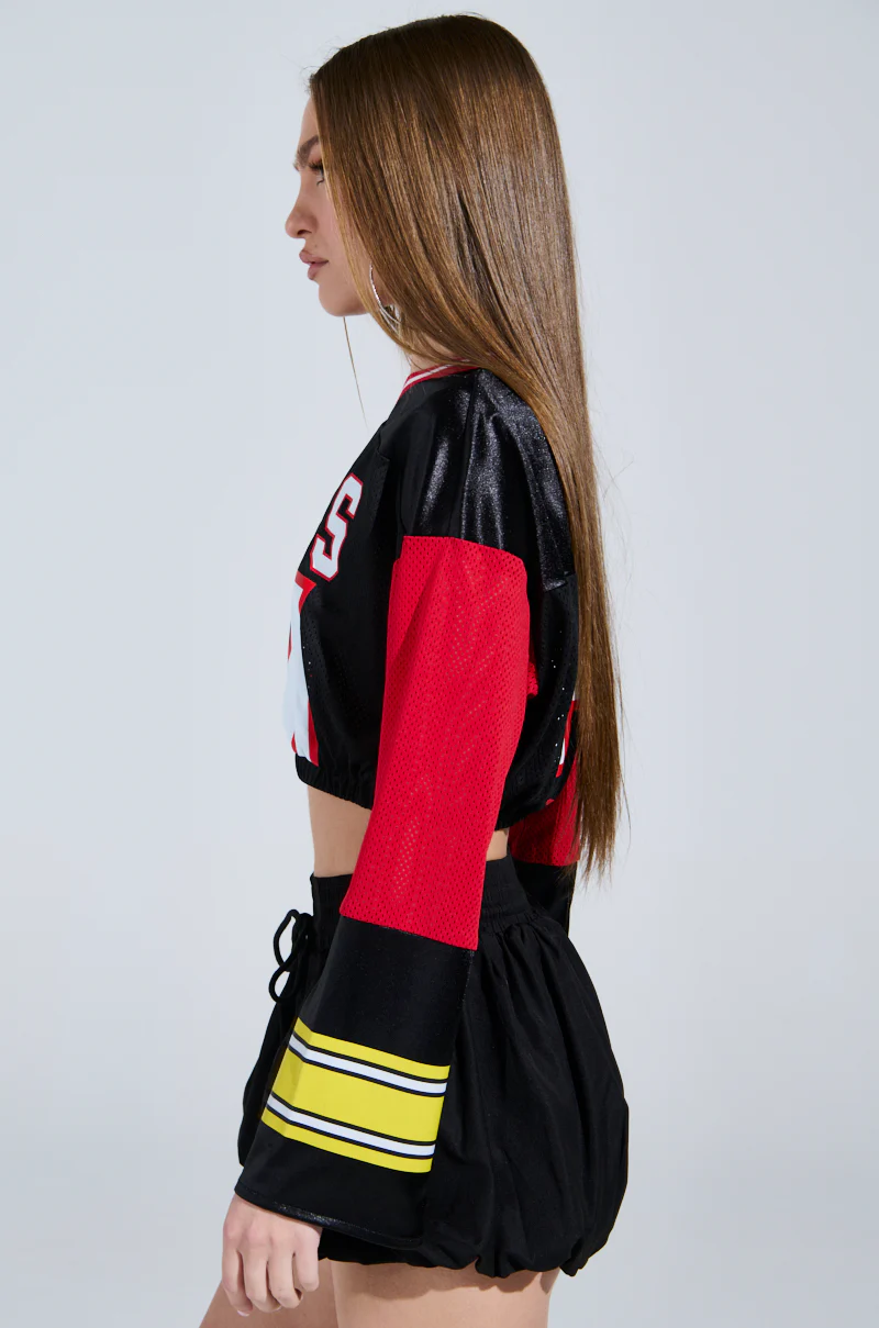 TIGERS CROP JERSEY - Image 3