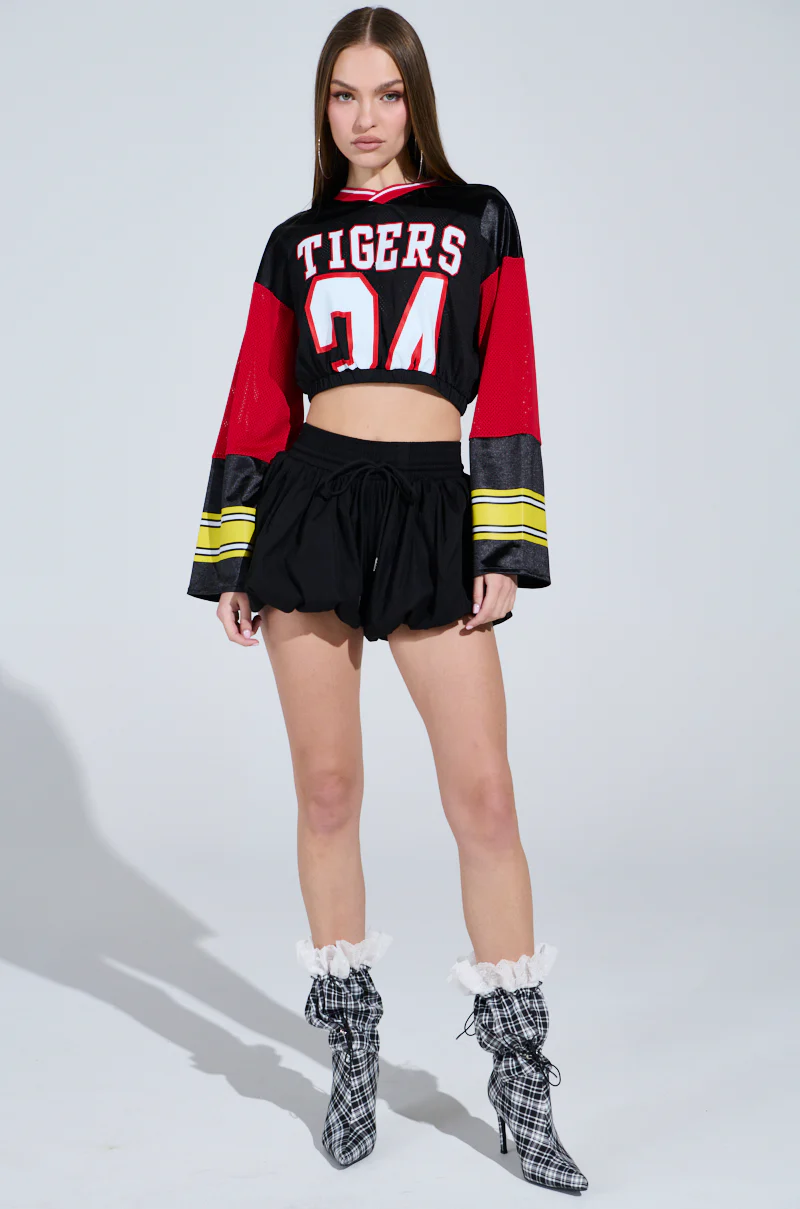 TIGERS CROP JERSEY - Image 5