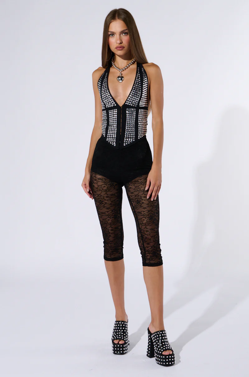 TOASTED AND COOL LACE LEGGING - Image 5