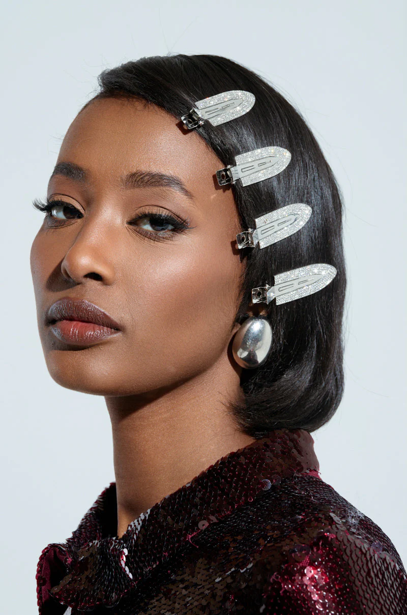 TOO PRETTY FOR THIS BLING HAIR CLIPS - Image 3