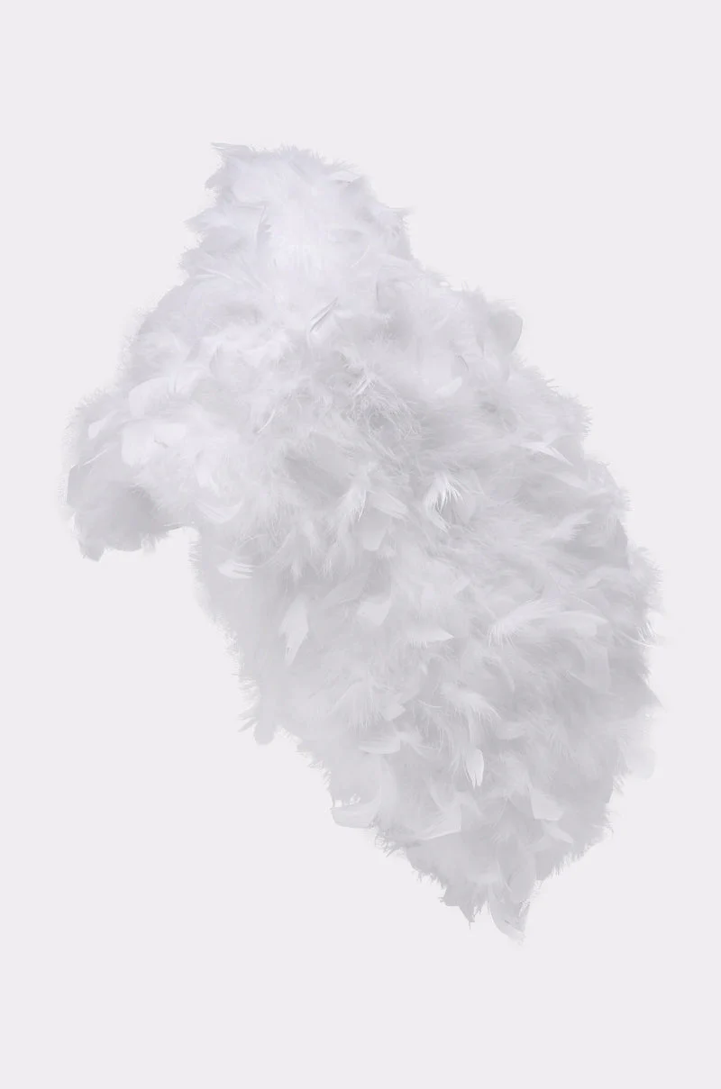 TRUDY FEATHER WRAP - Image 5