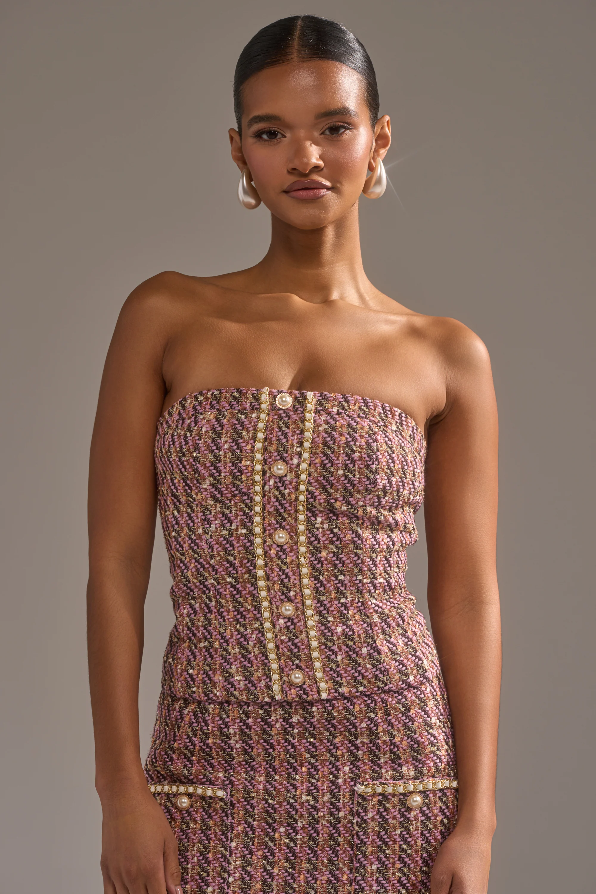 TRUTH OR DARE TWEED CORSET - Image 2