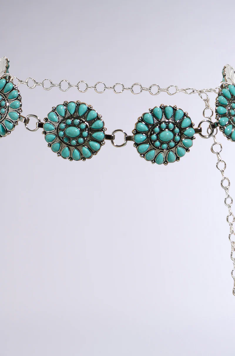 TURQ CHAIN BELT - Image 4