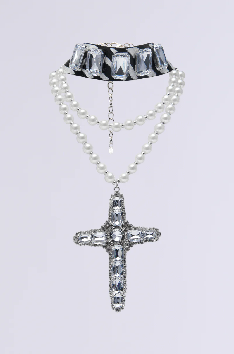 WALK ON THE WILD SIDE STATEMENT NECKLACE - Image 8